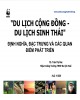 Bài giảng Du lịch cộng đồng, du lịch sinh thái - TS Trần Thị Mai