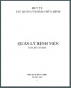 Tài liệu cơ bản trong quản lý bệnh viện