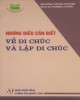 Ebook Những điều cần biết về di chúc và lập di chúc: Phần 1