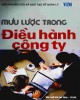 Ebook Mưu lược trong điều hành công ty: Phần 1