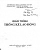 Giáo trình Thống kê lao động: Phần 2