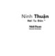 Ebook Ninh Thuận - Nơi ta đến