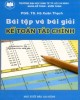 Ebook Bài tập và bài giải Kế toán tài chính: Phần 1