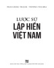 Ebook Lược sử lập hiến Việt Nam: Phần 2