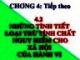 Bài giảng Luật Hình sự - Chương 4: Trách nhiệm hình sự và những tình tiết loại trừ tính nguy hiểm cho xã hội của hành vi (Phần 2)